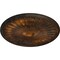 Ekena Millwork Leandros Ceiling Medallion (Fits Canopies up to 5"), 33 1/8"OD x 3 1/2"ID x 1 3/8"P, Rust CM33LERUS - alternate 3